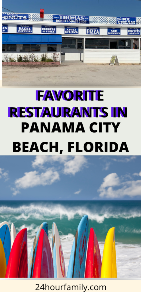 The top restaurants in Panama city beach, Florida from a local