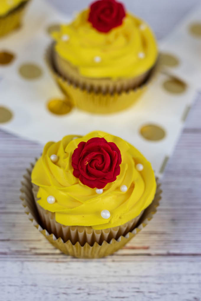 How to make disney themed cupcakes for princess birthday parties