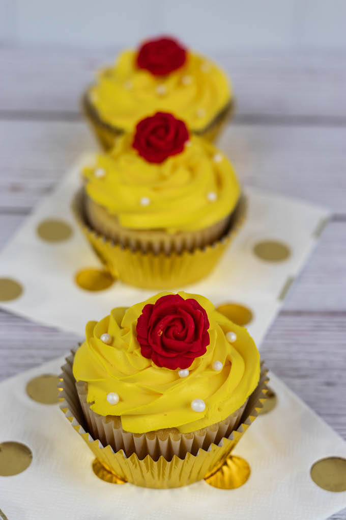 How to make disney themed cupcakes for princess birthday parties