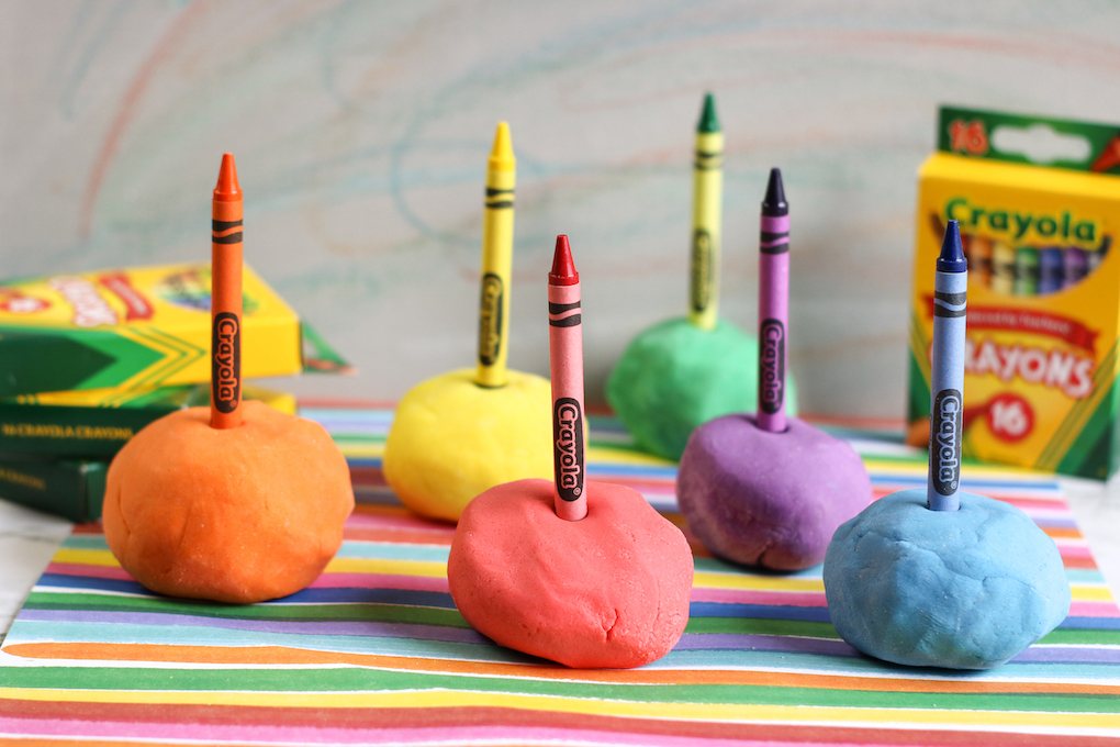 crayon play dough ideas for kids recipe for crayon play dough