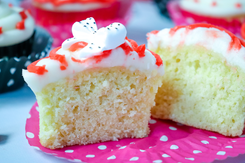 Minie Mouse Cupcakes