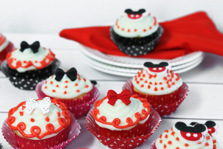 Easy to Make Minnie Mouse Cupcake Recipe