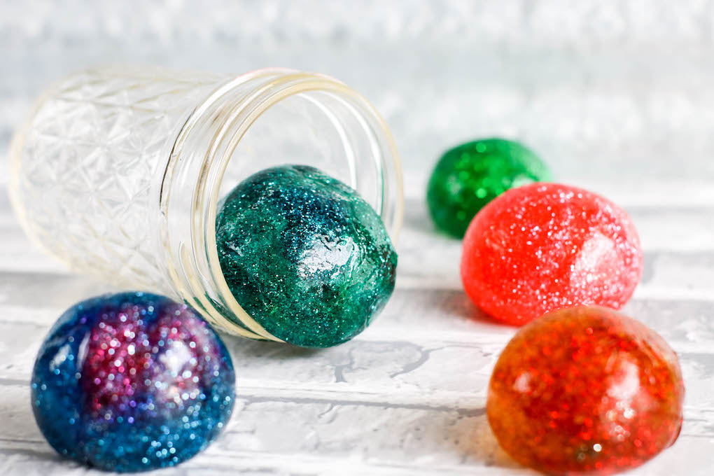 Picture of homemade bouncy balls