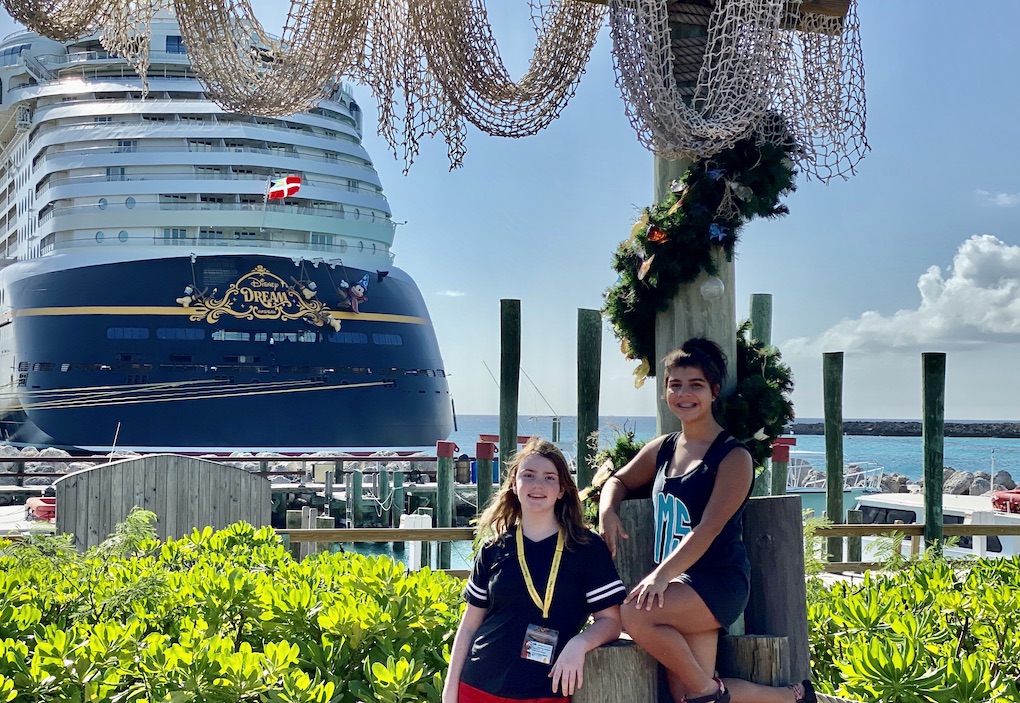 Our tweens on a Disney Cruise