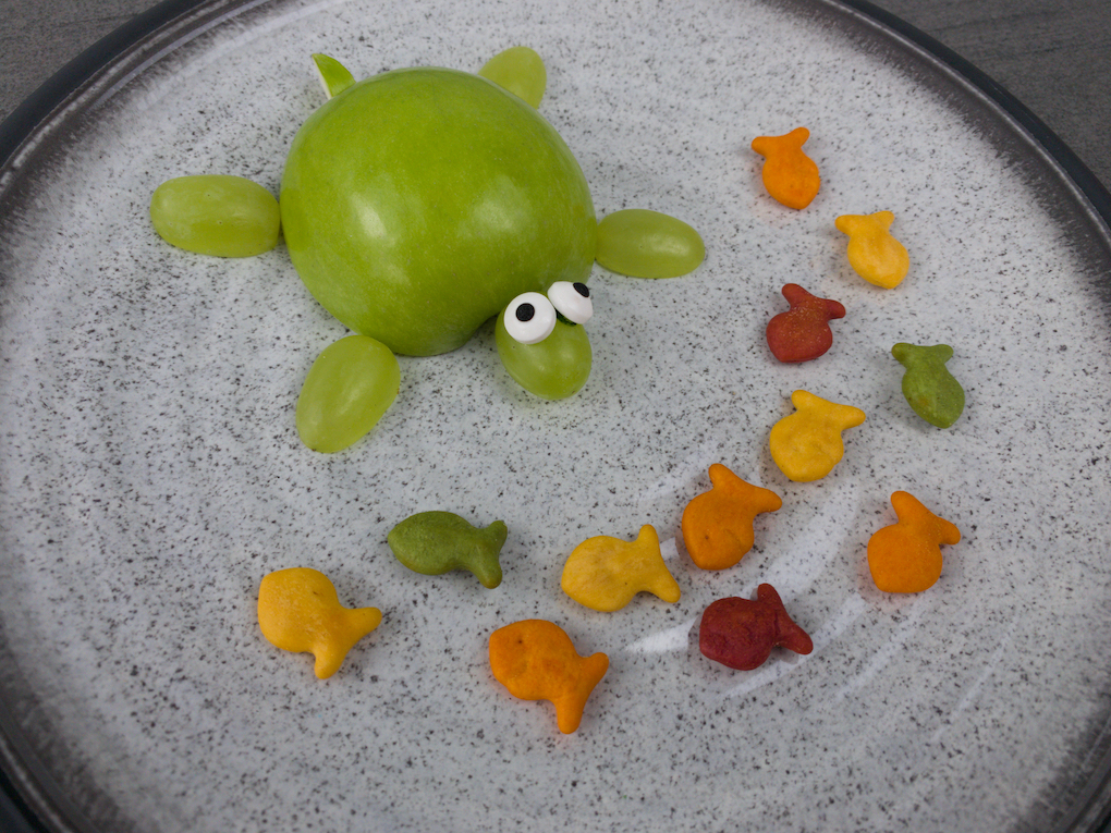 sea turtle snack for kids easy to make snack for kids summer snack ideas