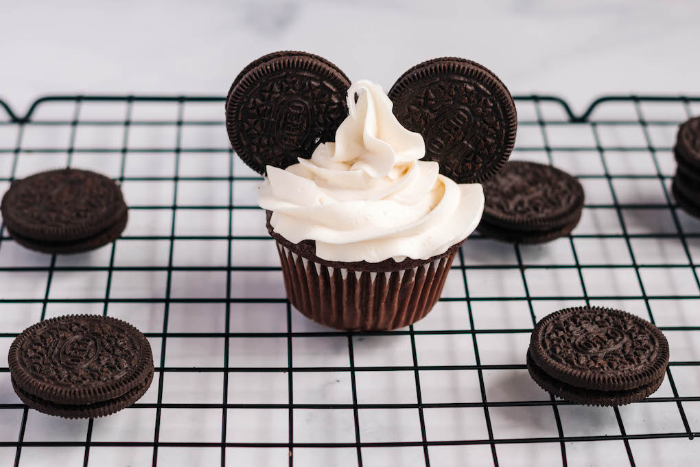 oreo ears mickey Disney cupcakes