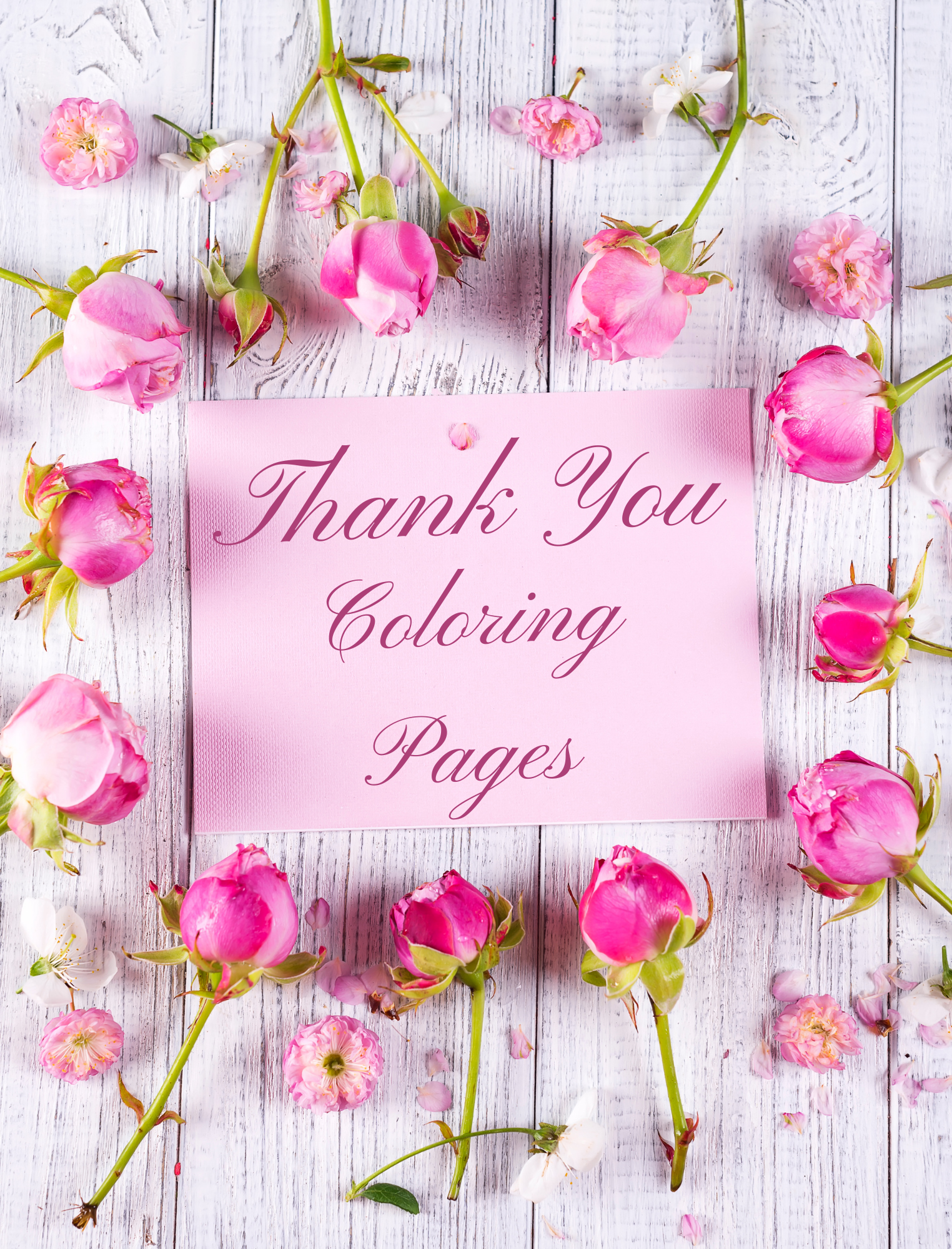 16 Thank You Coloring Pages (Free Printable)