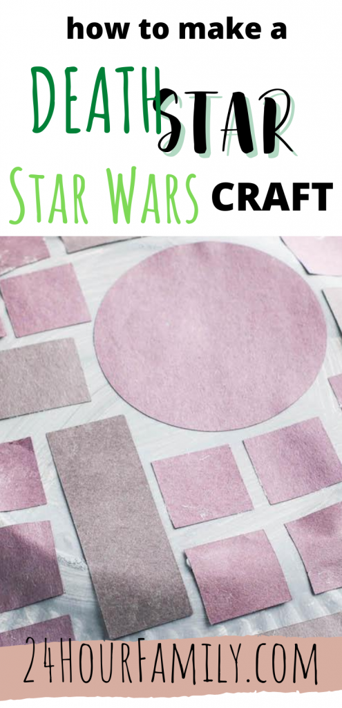 paper plate craft for kids with free death star templates