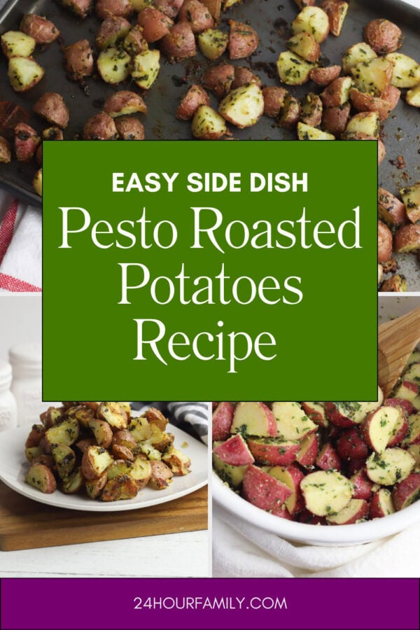 pesto potatoes simple side dish