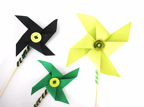 simple pinwheel craft for kids without pins