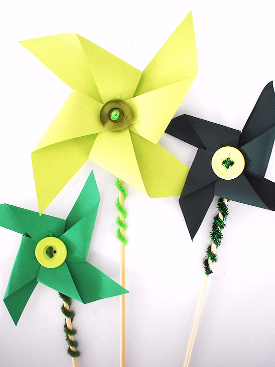How to Make a Simple Pinwheel for Kids
