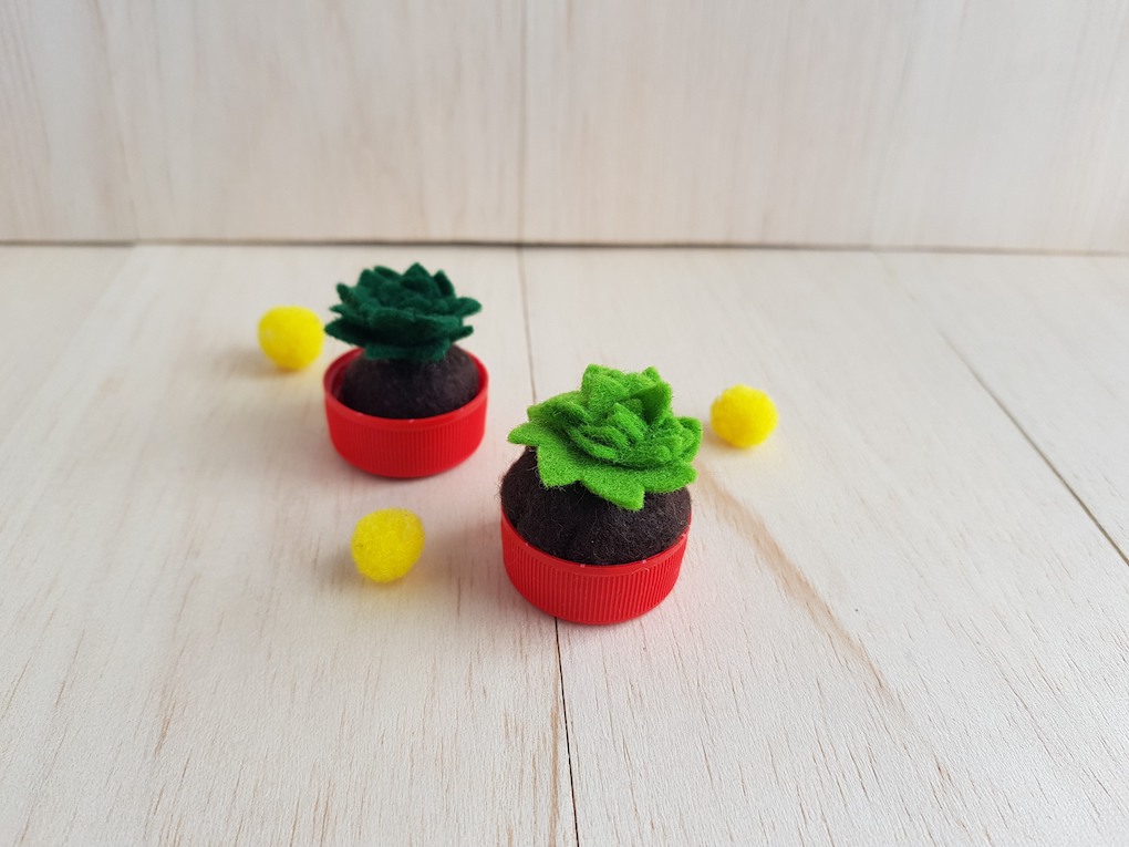 Faux Succulents you can make with your Teens