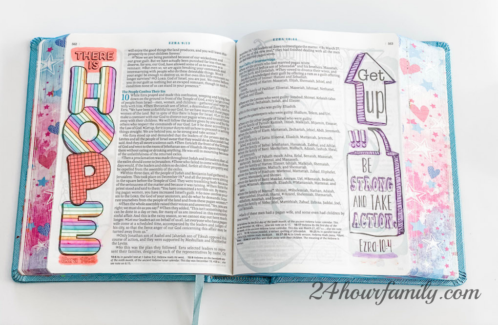 Bible Journaling with Teenagers