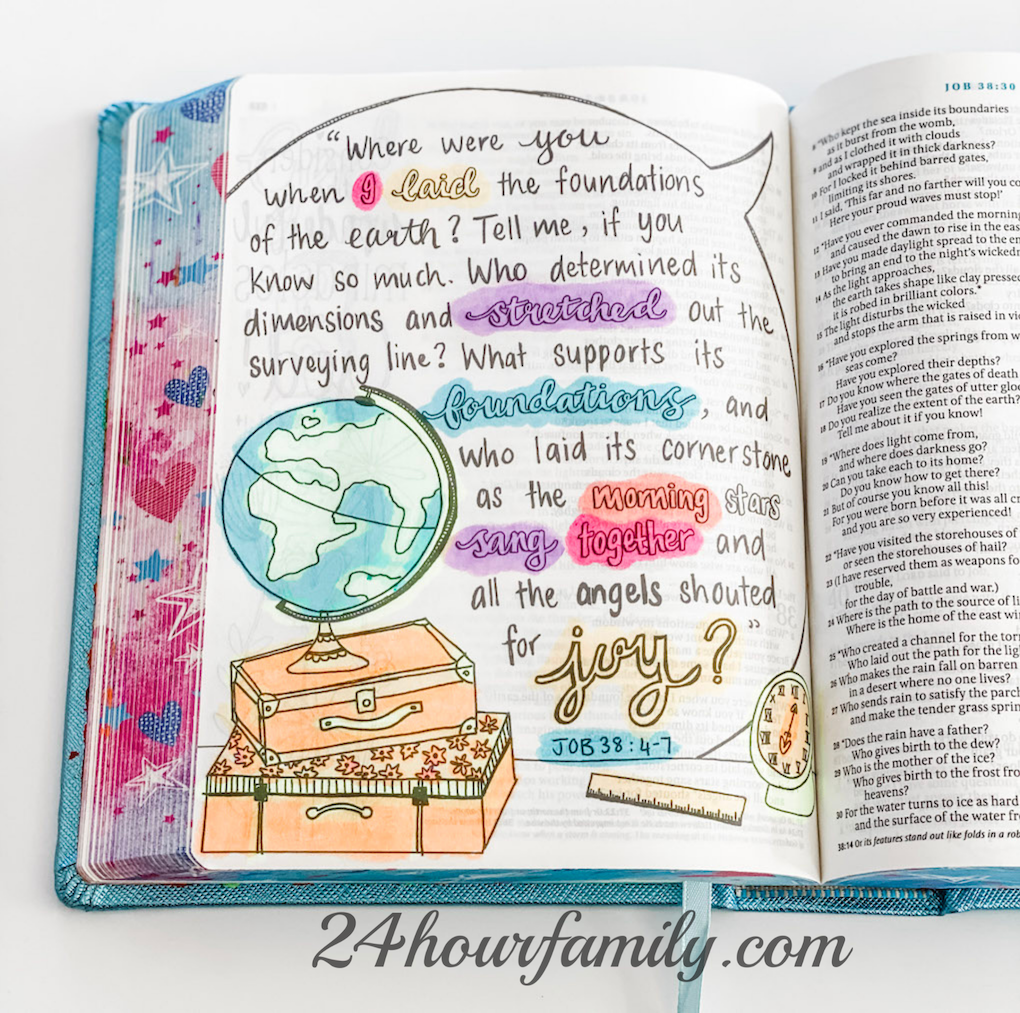 31 Simple Bible Journaling Ideas (with free Printable)