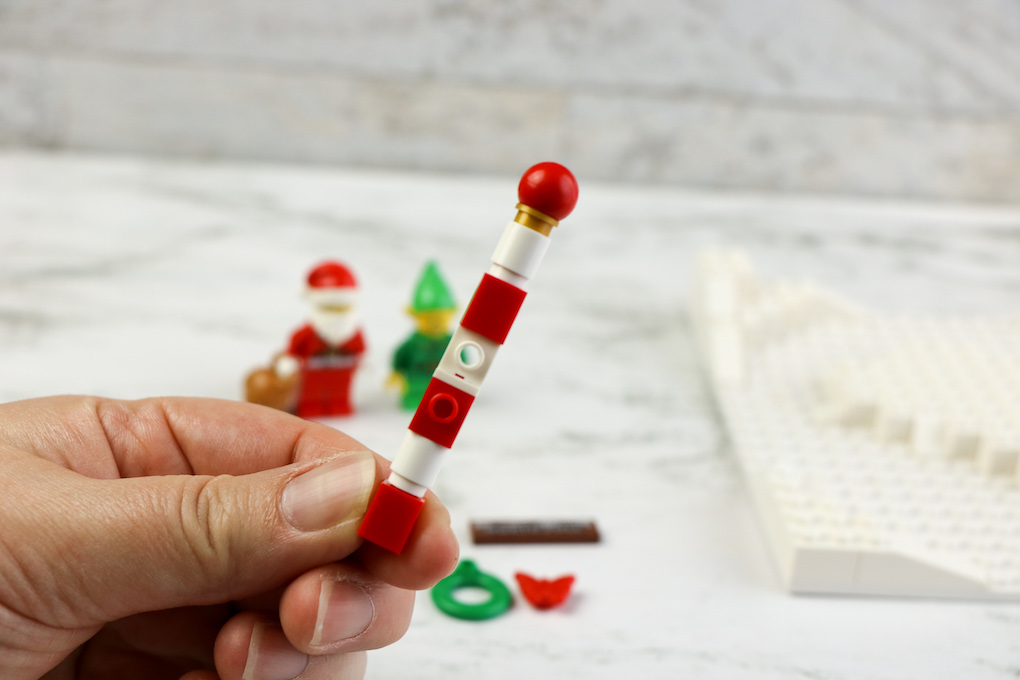 lego North Pole Putting Legos together to build Santa's North Pole