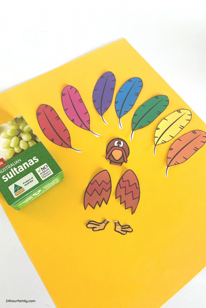 turkey pattern printable thanksgiving crafts