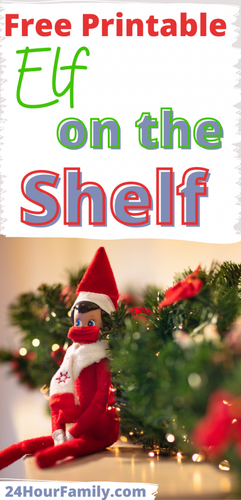 Elf On The Shelf Notes For 2024 (free Printable) - 24hourfamily.com