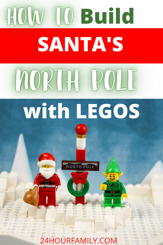 how to build the north pole from legos mini figures brick building