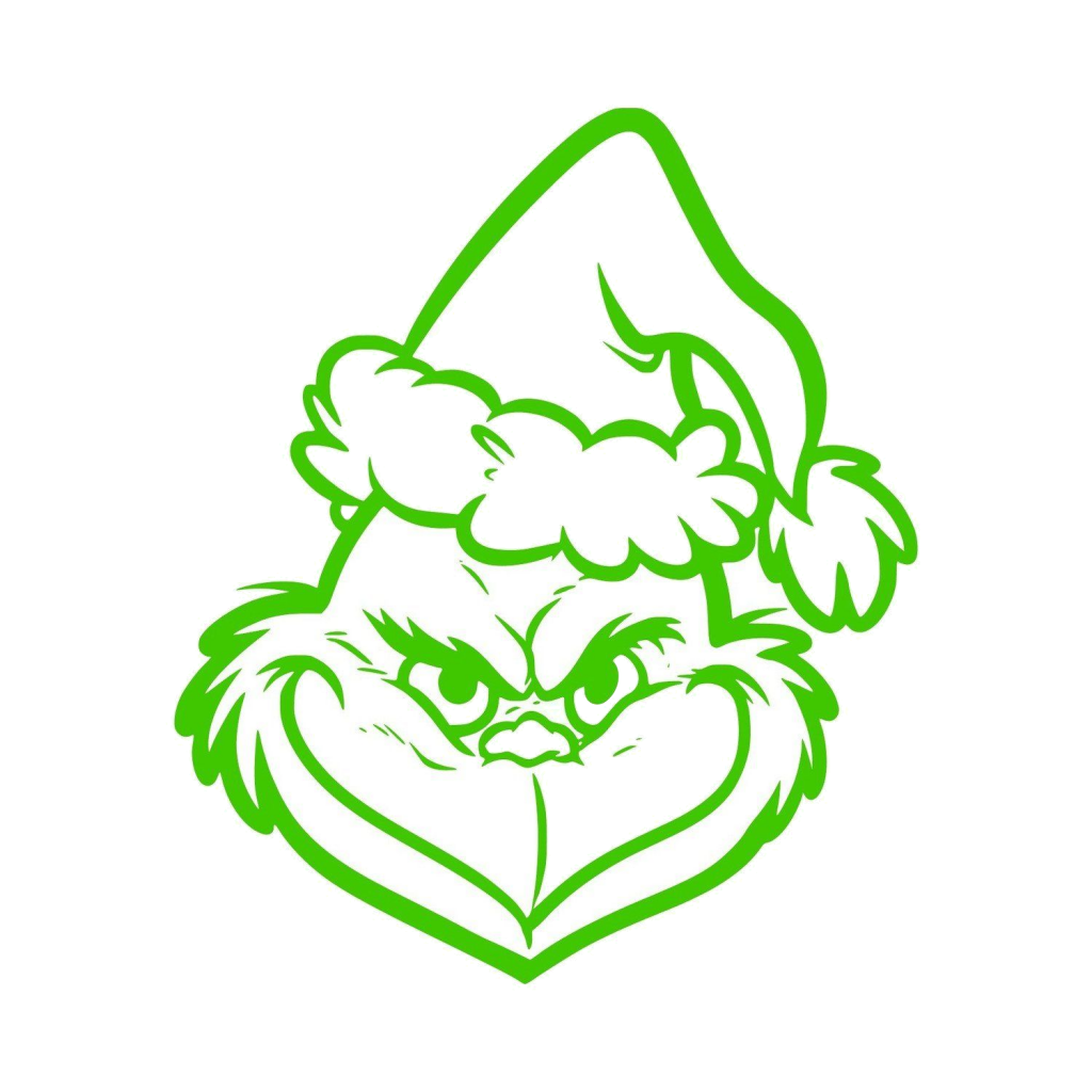 grinch themed svg file