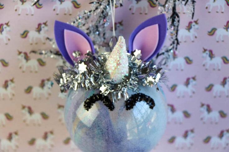 Image for How to Make a Unicorn Christmas Ornament