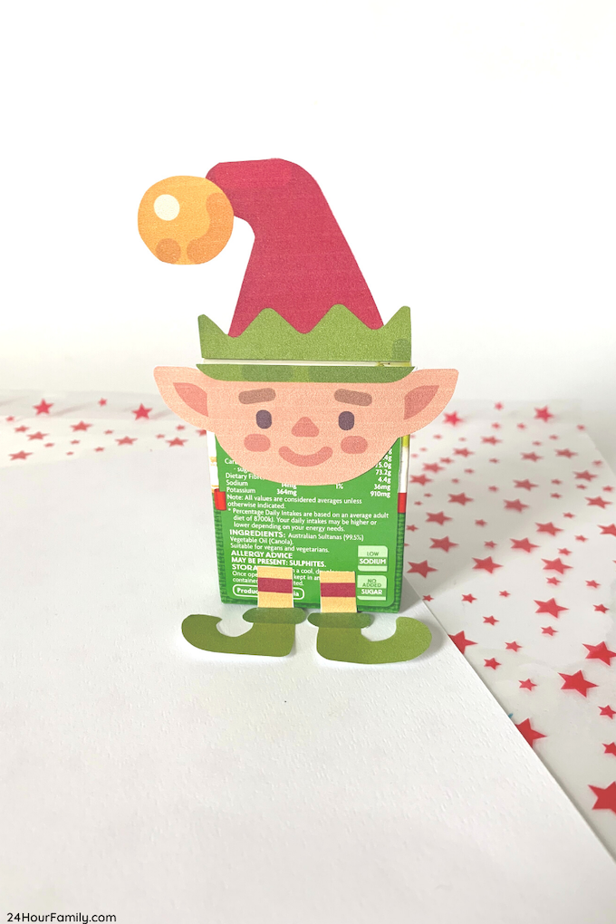 Elf on the Shelf Printable free elf on the shelf pdf template for crafts and snacks