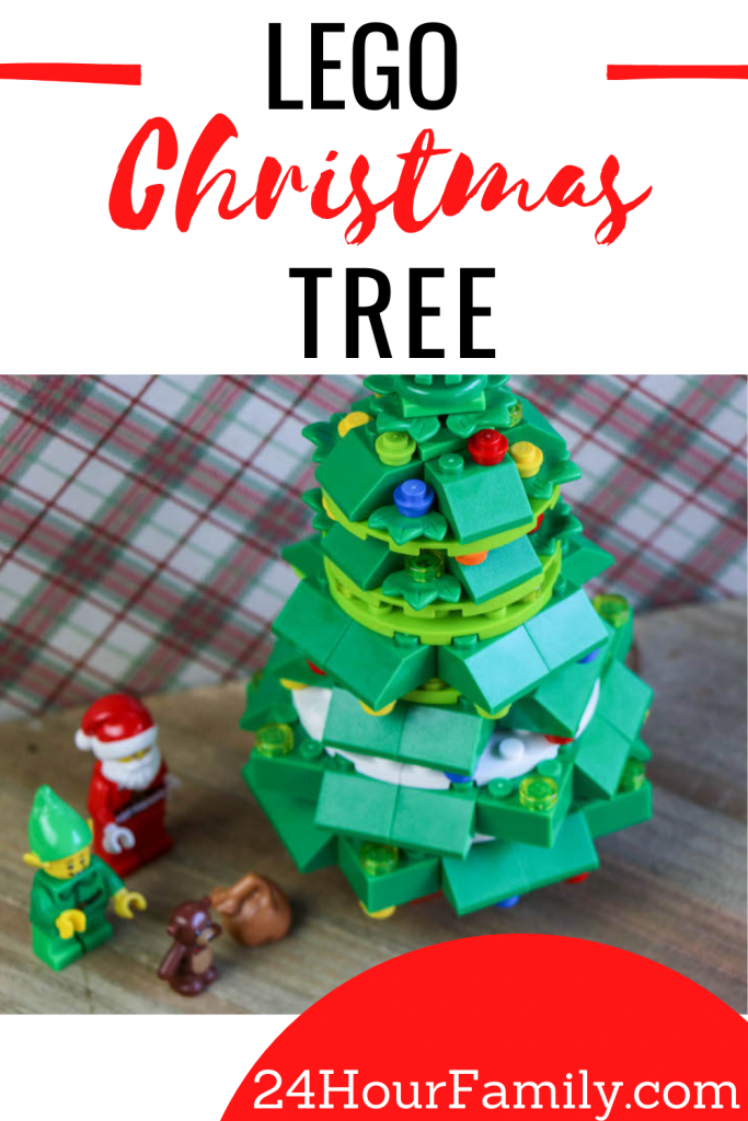 how to build a lego Christmas tree