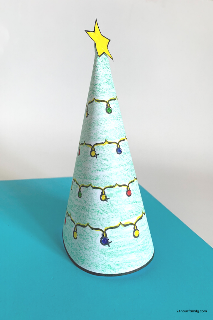 free printable template for Christmas tree printable