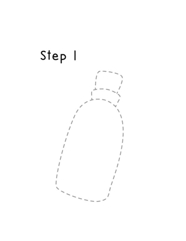 step by step guide on how to draw a fire extinguisher
