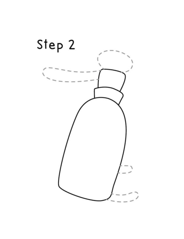 step by step guide on how to draw a fire extinguisher