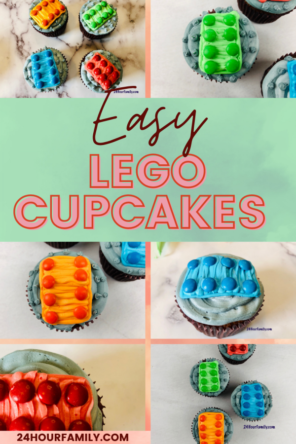 how to make a lego cupcake