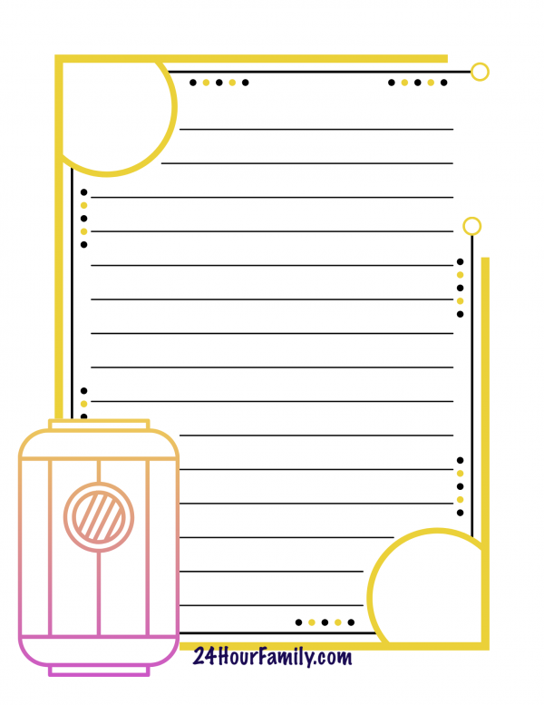 Capture the best time capsule ideas with this free pdf printable to use while making your time capsule.