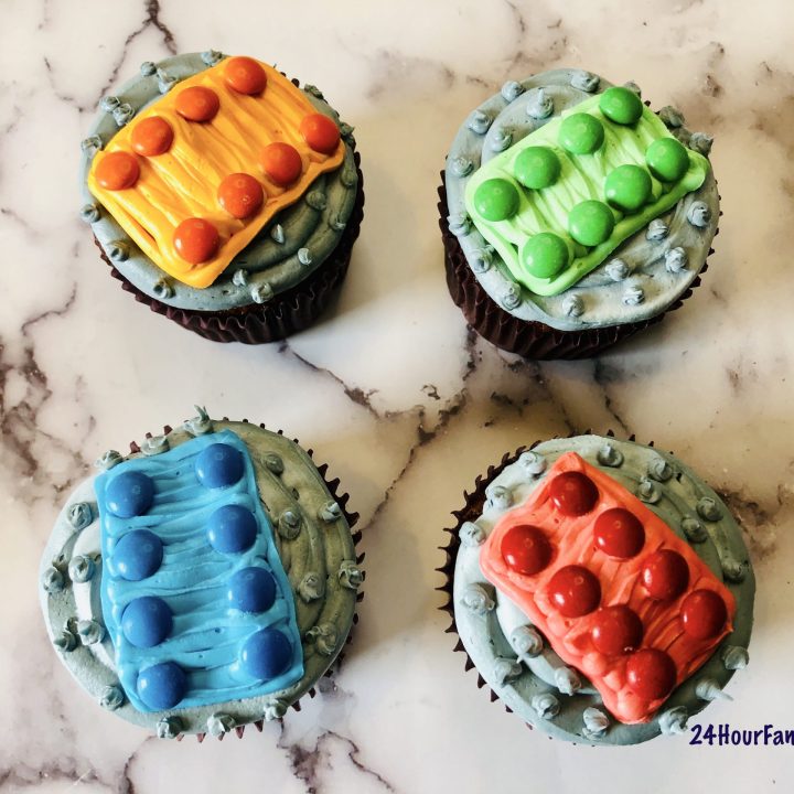 How to Make Lego Cupcakes