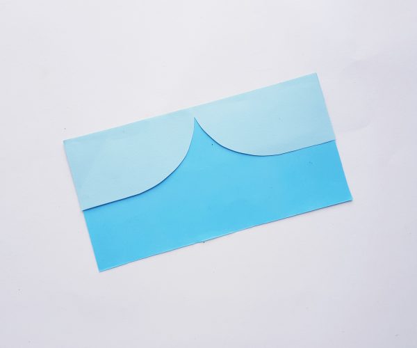 paper craft blue paper