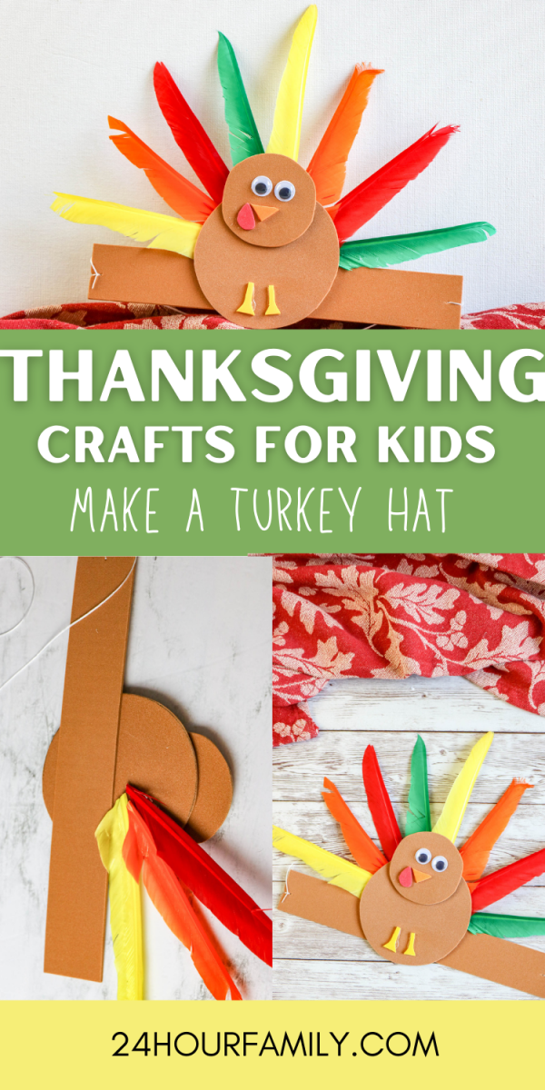 make a turkey hat thanksgiving crafts for kids turkey crafts for kid