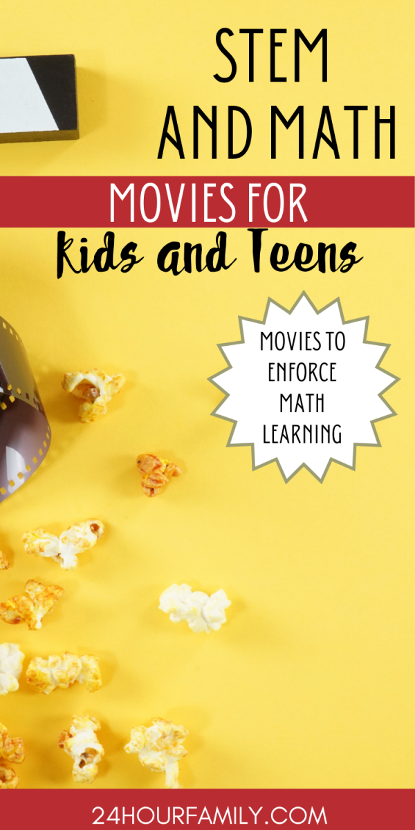 stem and math movies for kids and teens to learn about math
