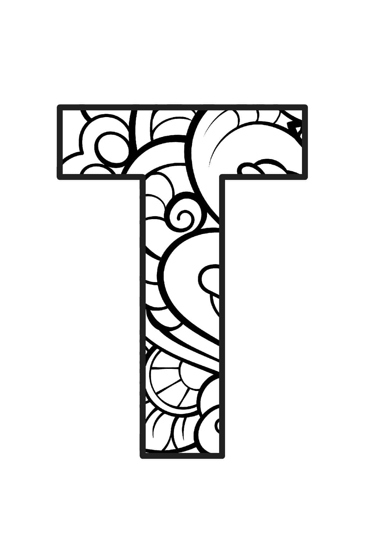 8 Letter T Worksheets (Free Printable) - 24hourfamily.com