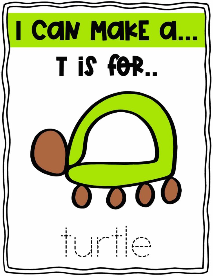 Image for 8 Letter T Worksheets (Free Printable)
