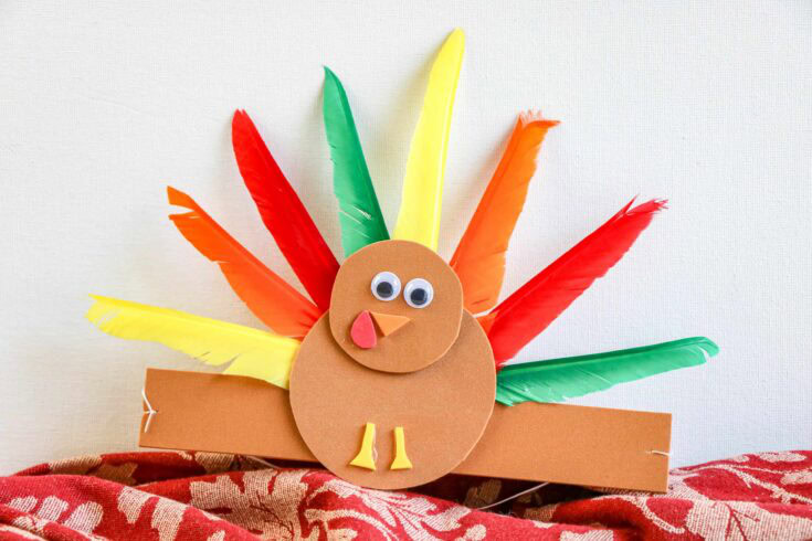 Image for How to Make a Turkey Hat Craft for Kids