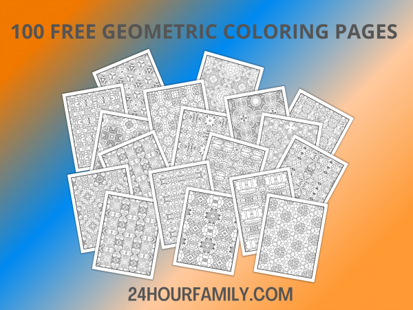 difficult geometric coloring pages for adults