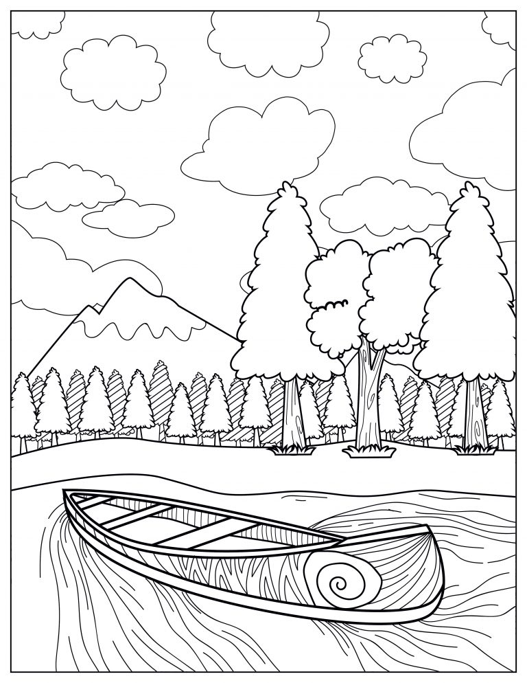 102 Free Aesthetic Coloring Pages (Free Printable) - 24hourfamily.com