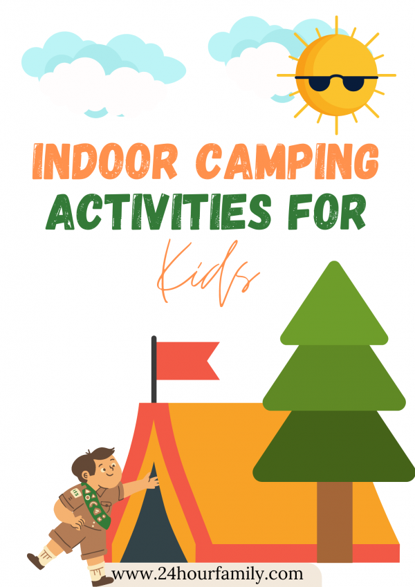 indoor camping activities for kids