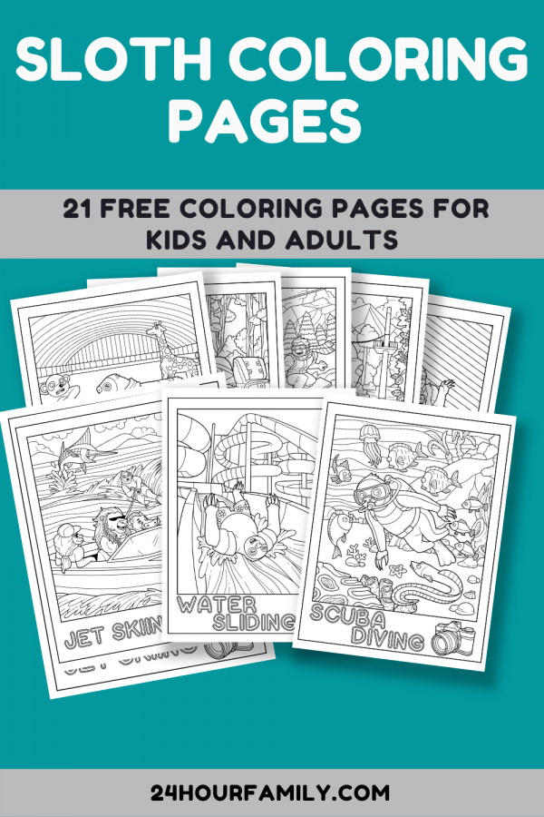 cut sloth coloring pages printable sloth coloring pages sloth coloring pages