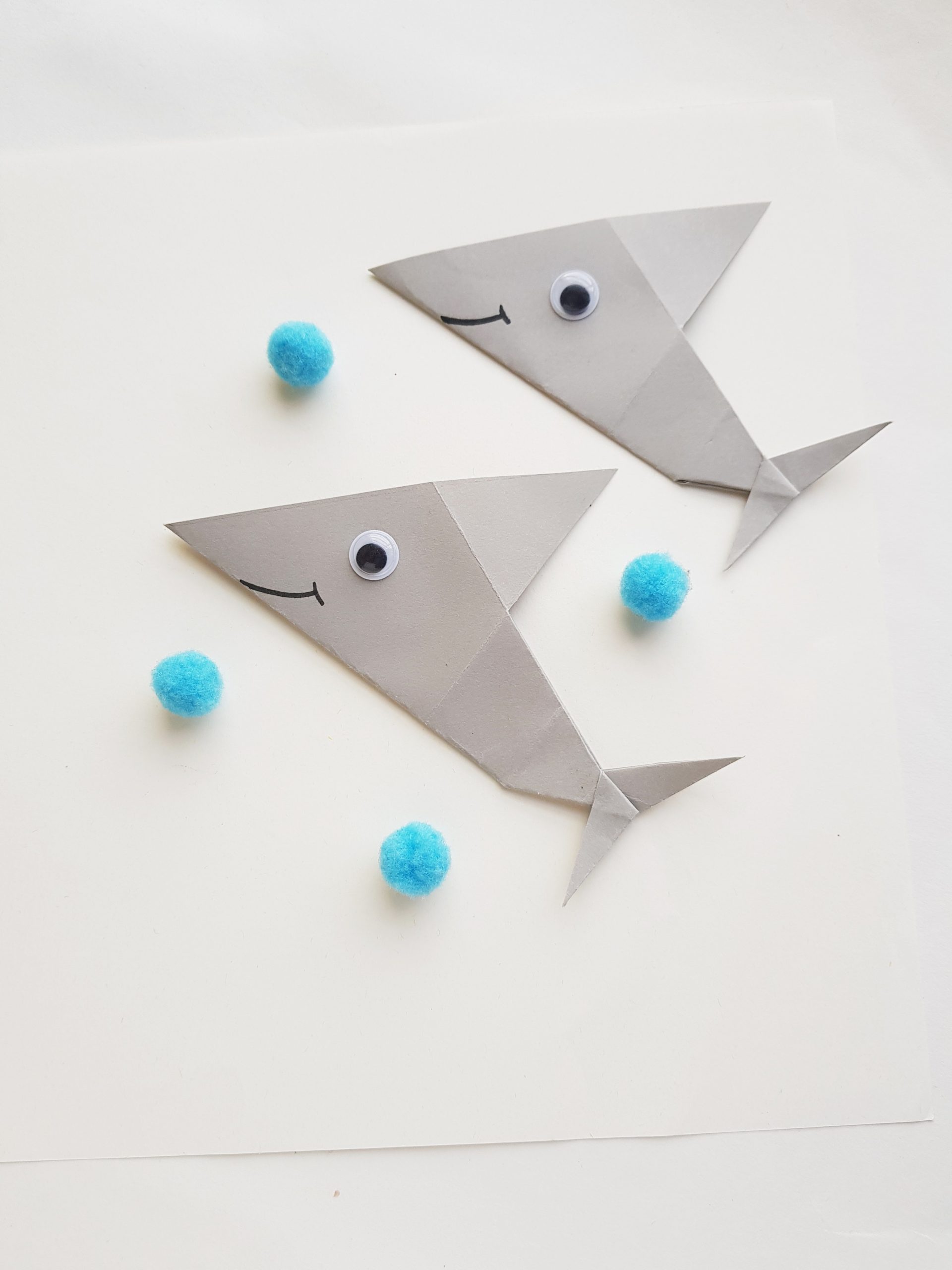 Make this Easy Origami Shark (Perfect for Kids)
