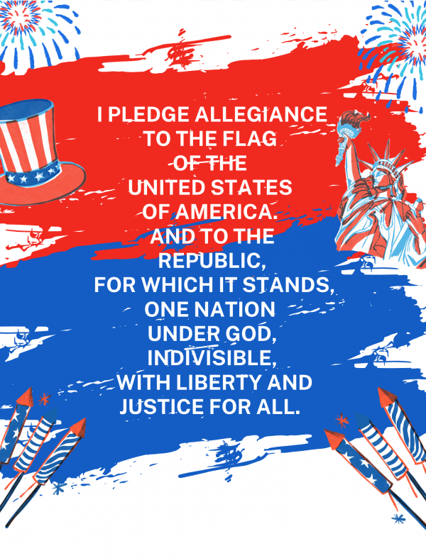 flag salute words us pledge words to the pledge of allegiance perfect for preschool kindergarten