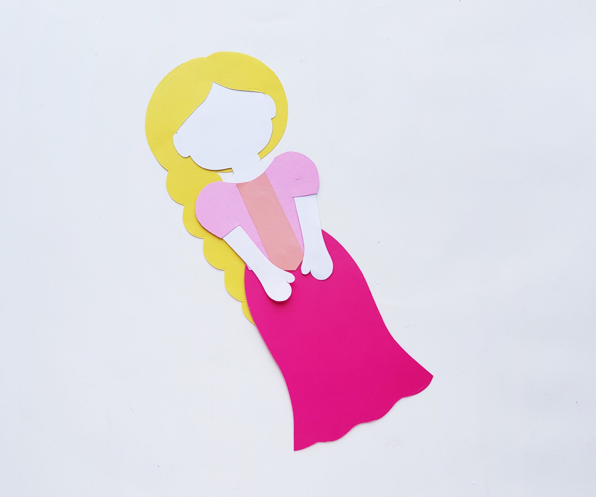 How to Make a Rapunzel Paper Doll - 24hourfamily.com