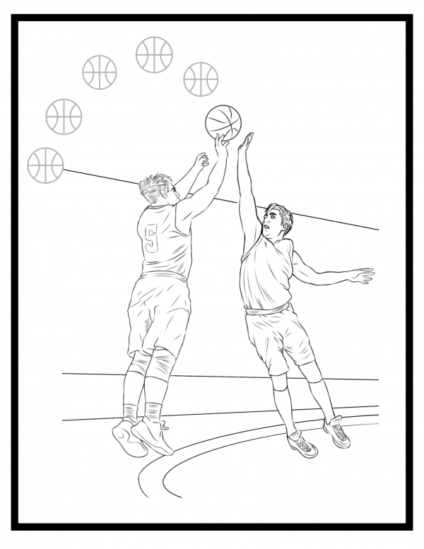 printable basketball