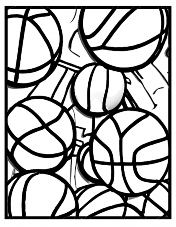 basketball players coloring pages basketball printable printable basketballs 