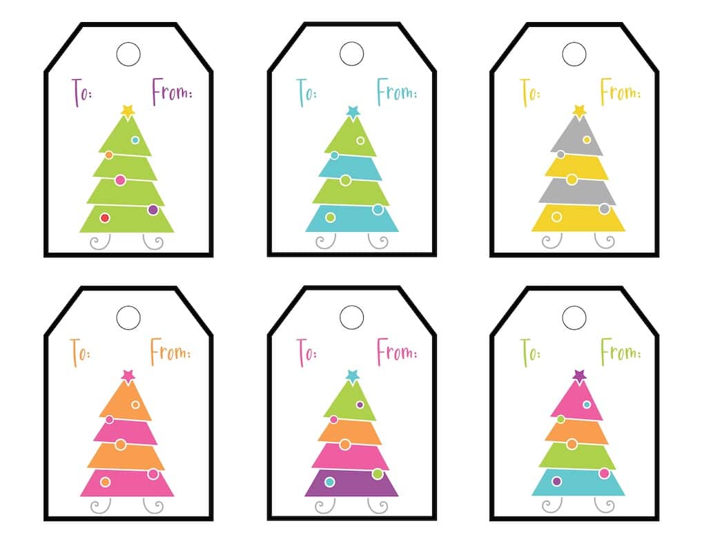 Printable Christmas Gift Tags (Free Download) - 24hourfamily.com