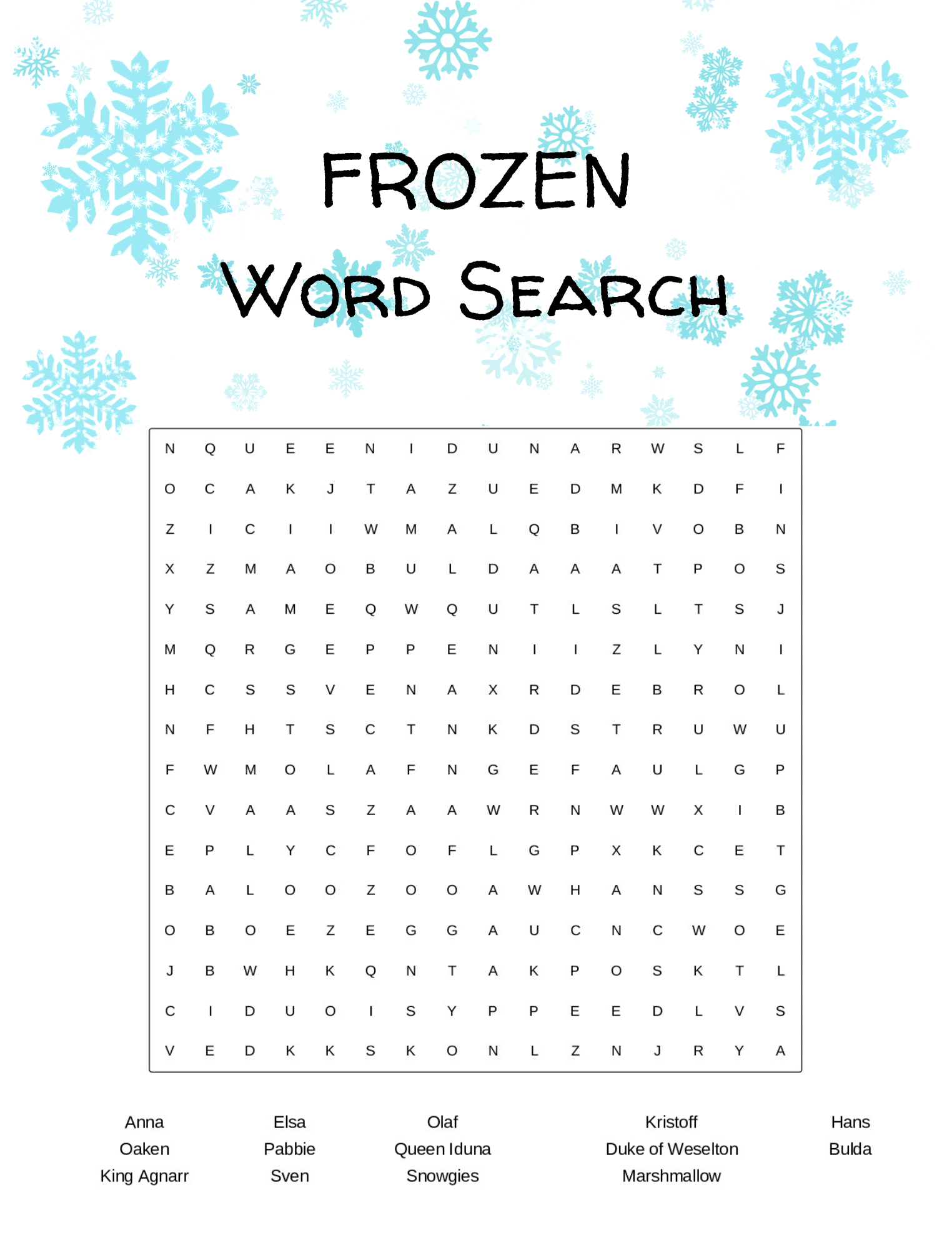12 Free Disney Word Search Printables - 24hourfamily.com