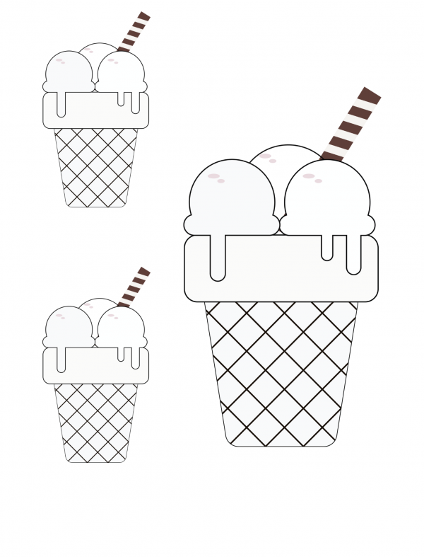 ice cream sundae template free printable ice cream sundae outline